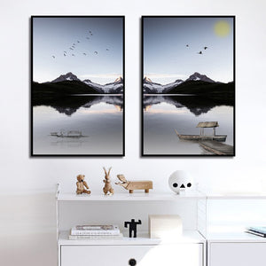 Landscape Modern Canvas Painting Wall Decoration