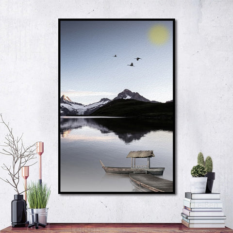 Image of Landscape Modern Canvas Painting Wall Decoration