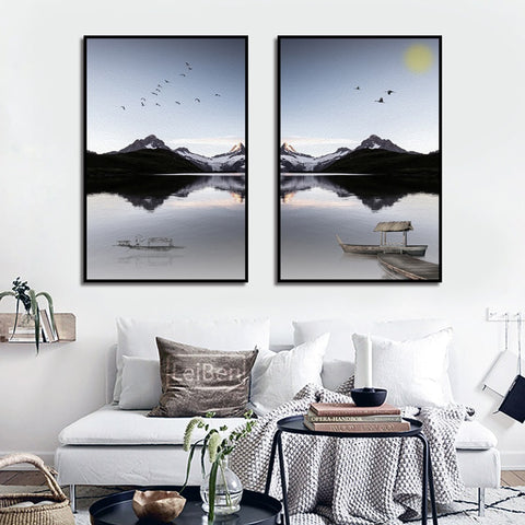 Image of Landscape Modern Canvas Painting Wall Decoration