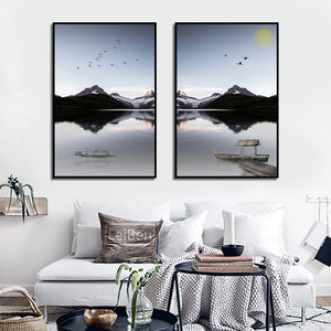 Landscape Modern Canvas Painting Wall Decoration