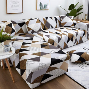 Stretch Sectional Corner Shape Spandex Sofa Covers