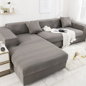 Stretch Sectional Corner Shape Spandex Sofa Covers