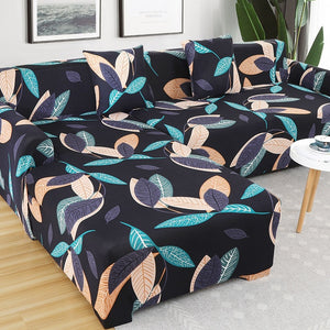 Stretch Sectional Corner Shape Spandex Sofa Covers