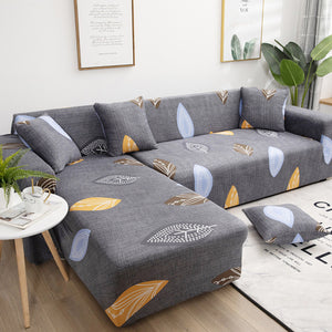 Stretch Sectional Corner Shape Spandex Sofa Covers