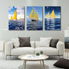 Sea And Sailboat Modern Canvas Painting Wall Decoration