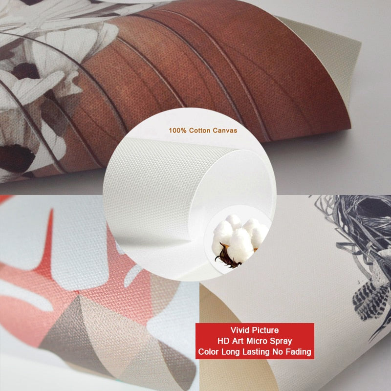 Lesser And Great Cold Winter Solstice Modern Canvas Painting Wall Decoration