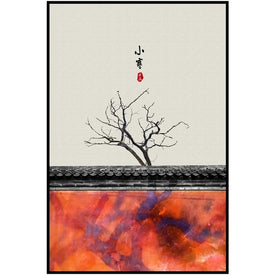 Lesser And Great Cold Winter Solstice Modern Canvas Painting Wall Decoration
